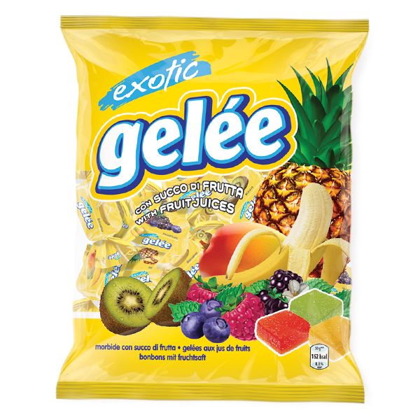 GELLE Καραμέλες Ζελέ 400gr (Exotic)