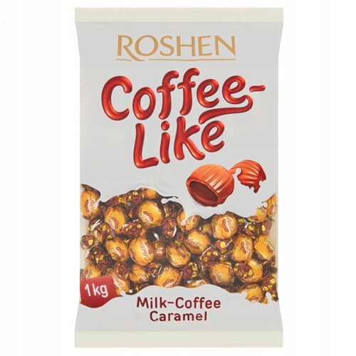 Roshen Coffee Like Καραμέλες 1kg (Με Άρωμα Καφέ)