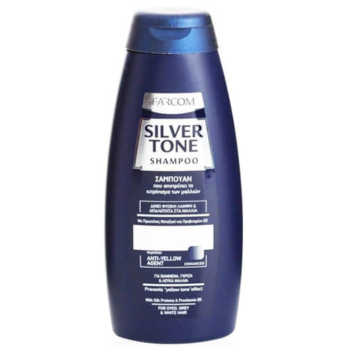 Farcom Silver Tone Σαμπουάν 300ml (Anti-Yellow)