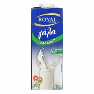 Royal Γάλα 1lt Light - 1,5% Μακράς Διάρκειας