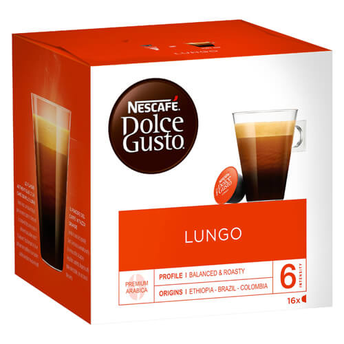 Nescafe Dolce Gusto Lungo 16 Cups