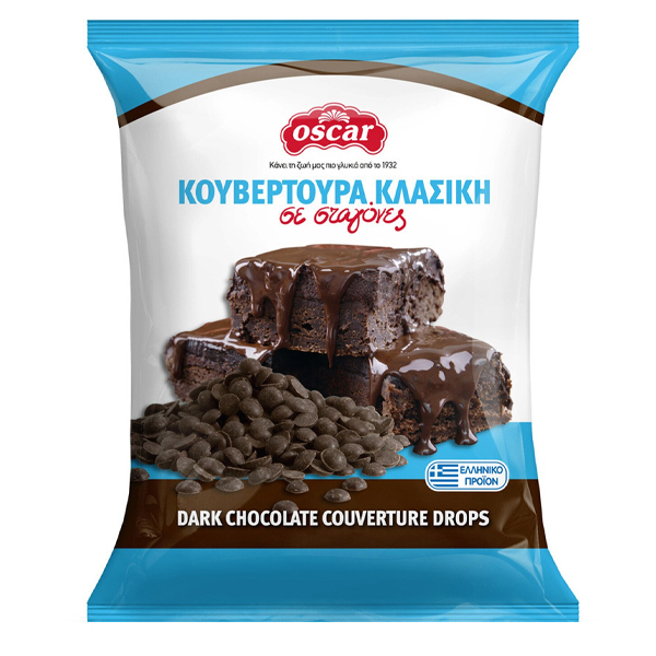 Oscar Κουβερτούρα Σταγόνες 100gr