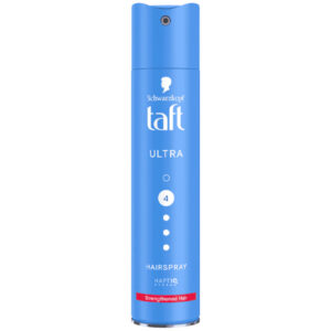 Taft Hair Spray 250ml (4) Ultra Strong