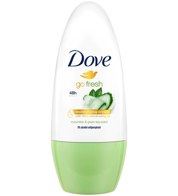 Dove Roll-On 50ml (Go Fresh) (Cucumber)