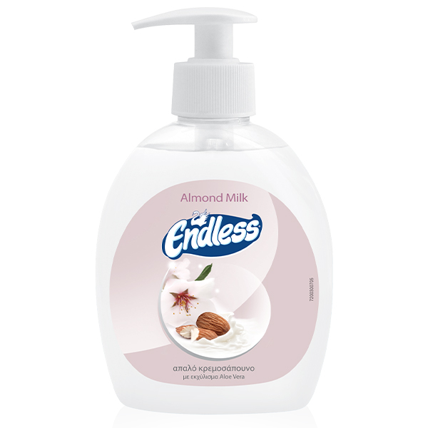 Endless Κρεμοσάπουνο Αντλία 300ml (Almond)