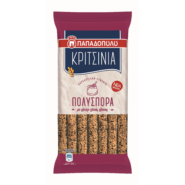 Παπαδοπούλου Κριτσίνια 185gr (Πολύσπορα)