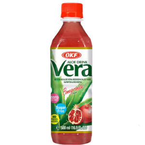 OKF Ποτό Aloe Vera Ρόδι Χωρίς Ζάχαρη 500ml