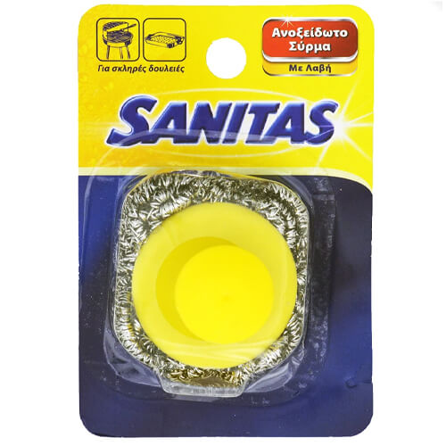 Sanitas Ανοξείδωτο Σύρμα Με Λαβή