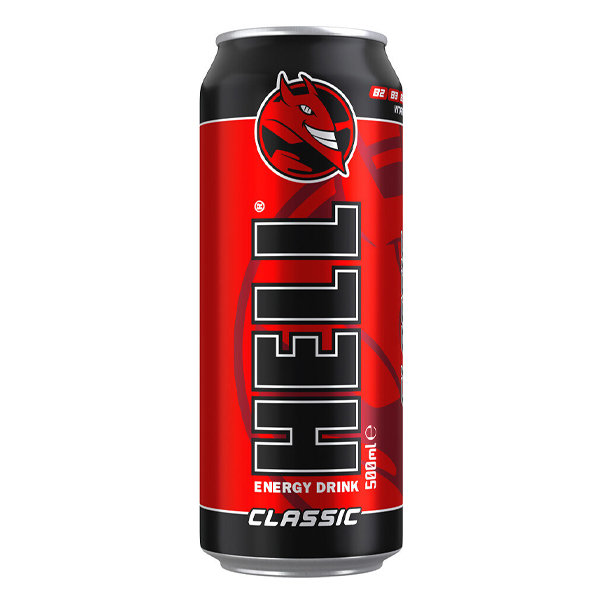 Hell Energy Drink 500ml (Classic)