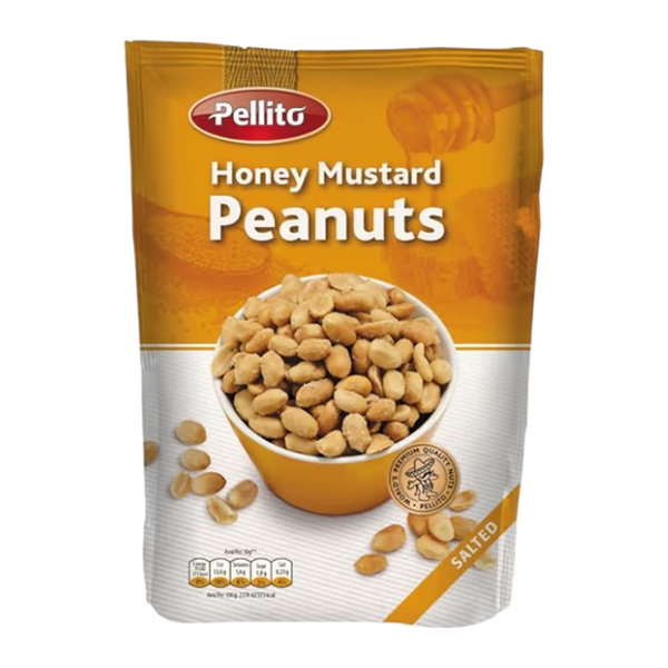 Pellito Φυστίκια Peanuts 50gr (Με Μουστάρδα - Μέλι)