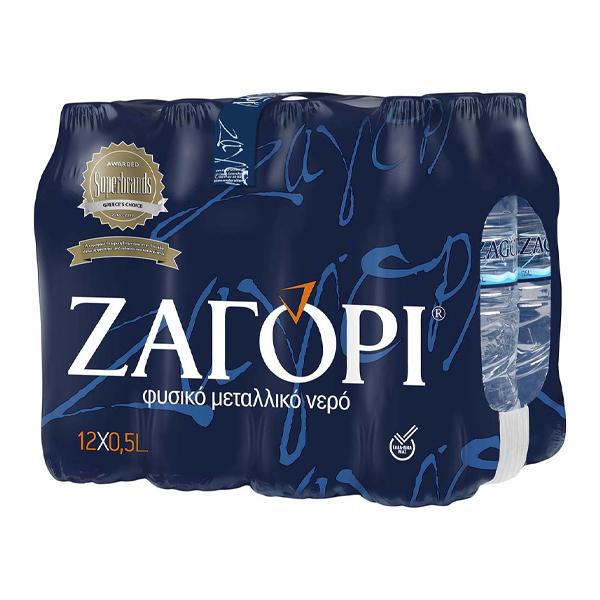 Ζαγόρι Νερό 500ml (12 Pack)