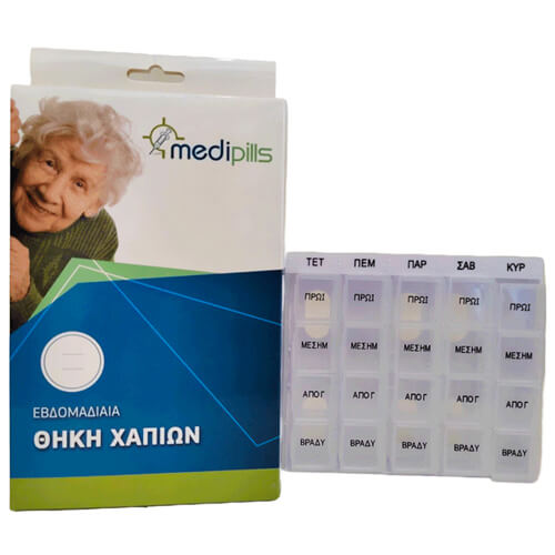 Medipills Θήκη Χαπιών Εβδομαδιαία