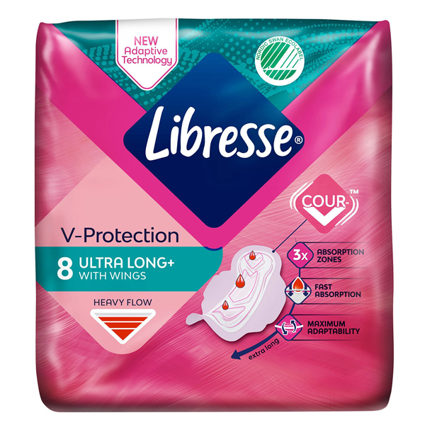 Libresse Σερβιέτες Ultra Long 8τεμ.