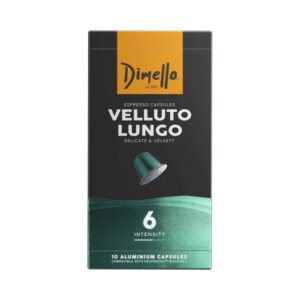 Dimello Κάψουλες Espresso Velluto Lungo Συμβατές με Μηχανή Nespresso 10caps