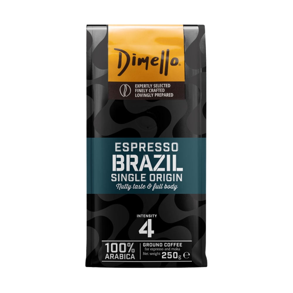Dimello Καφές Φίλτρου Brazil 250gr (αλεσμένος)