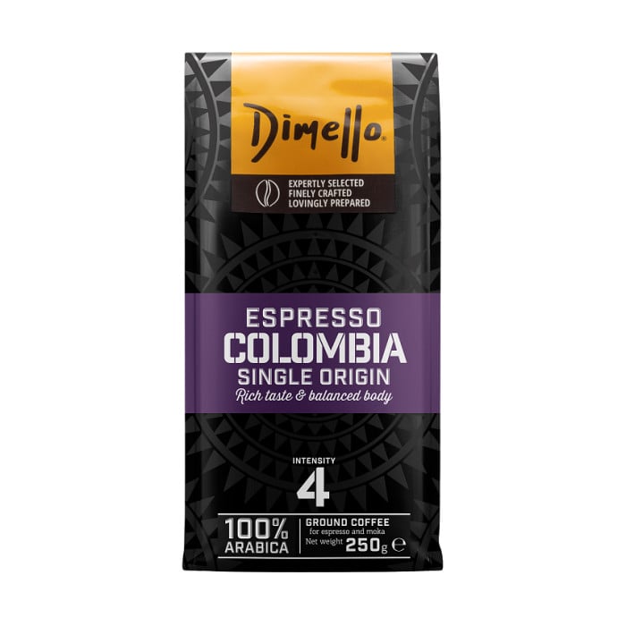 Dimello Espresso Colombia Αλεσμένος - 250gr