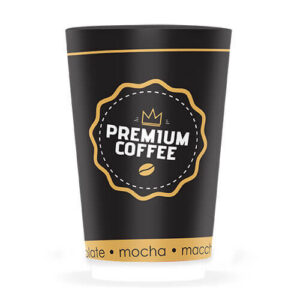 Ποτήρι Χάρτινο Gold Premium Single Wall 8oz 50τεμ.