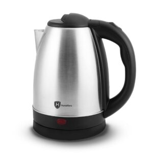 HomeVero Ανοξείδωτος Βραστήρας Νερού HV-SSK1.7 1.7L 1500W Ασημί