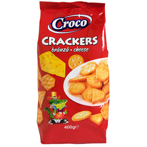 Croco Κράκερ Τυρί 400gr