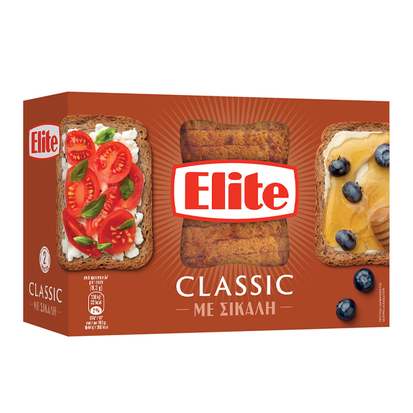 Elite Φρυγανιά Σίκαλης 180gr