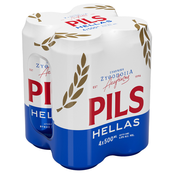 Pils Μπύρα Κουτί (4x500ml)