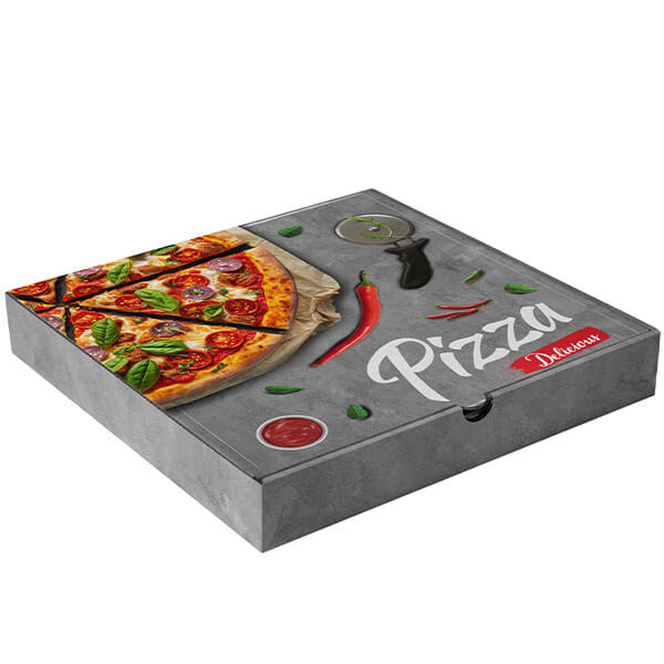 ΚΟΥΤΙΑ ΖΑΧΑΡ - ΨΗΤΟΠΩΛΕΙΟΥ Pizza Color (30x30x4cm) 100τεμ.