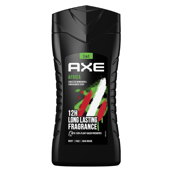 Axe Shower Gel 250ml Africa