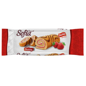 Doma Sofia Swiss Roll 200gr (Γέμιση Φράουλα)