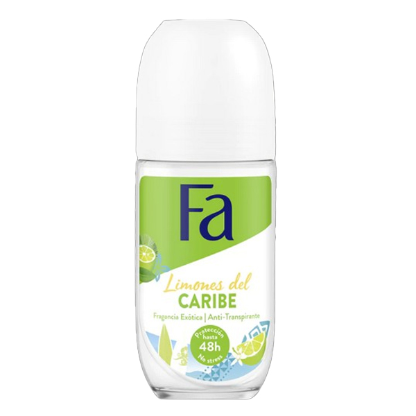 FA Roll-On 50ml (Caribbean Lemon) (Exotic Lemon)
