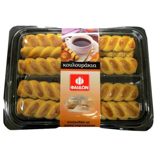 Φαίδων Πλεξουδάκια 350gr (Πορτοκάλι)