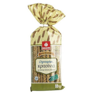 Φαίδων Κριτσίνια με Σουσάμι Ολικής 400gr