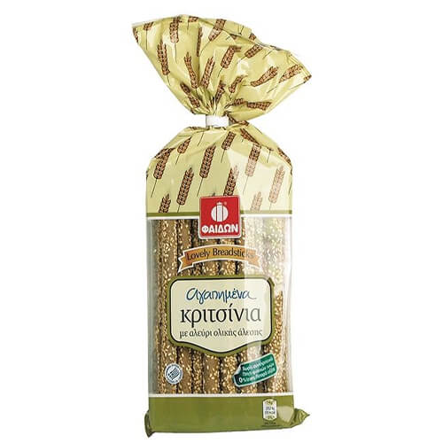 Φαίδων Κριτσίνια με Σουσάμι Ολικής 400gr