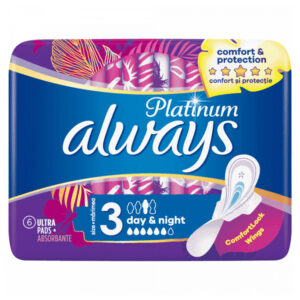 Always Σερβιέτες Ultra Platinum 6τεμ. (Night)