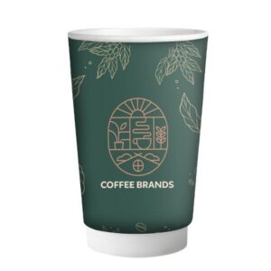 Ποτήρι Χάρτινο Coffee Brands Double Wall 12oz 25τεμ