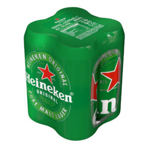 Heineken Μπύρα Κουτί 500ml (4x500ml)