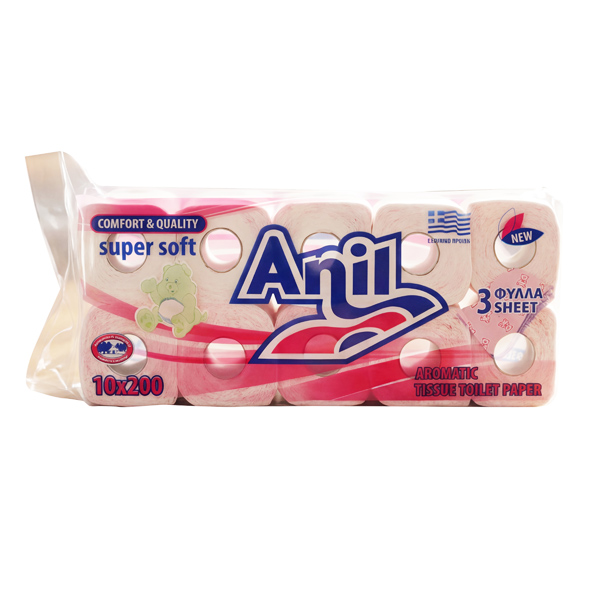 ANIL Χαρτί Υγείας 3Φ Αρωματικό 92gr x 10 Ρολλά