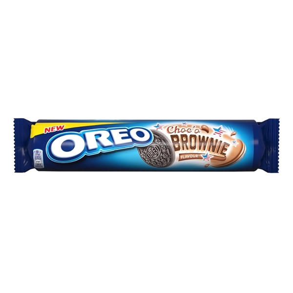 Oreo Μπισκότα 154gr (Brownie)
