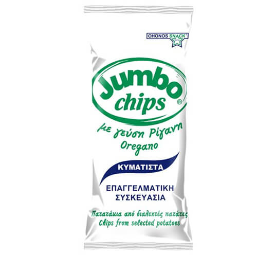 Jumbo Chips Κυματιστά Με Ρίγανη 280gr