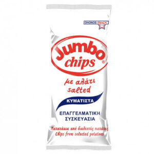 Jumbo Chips Κυματιστά Αλάτι 280gr