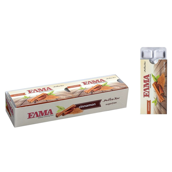 Ελμα Μαστίχα Χίου - Κανέλα Sugarfree 10τεμ.