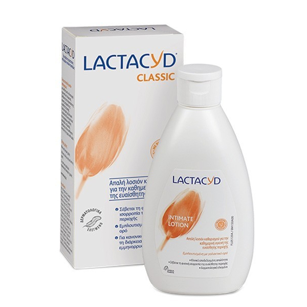 LACTACYD Για Ευαίσθητες Περιοχές 200ml Protezione & Delicatezza Classic