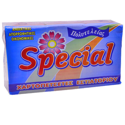 Κρίνος Χαρτοπετσέτα Special 1φ (24x24cm) Μπορντό 500τμχ
