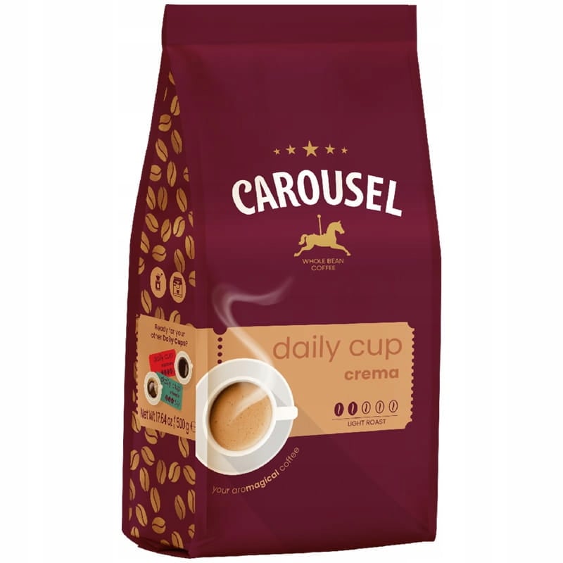 Carousel Daily Cup Crema 500g Σε Κόκκους