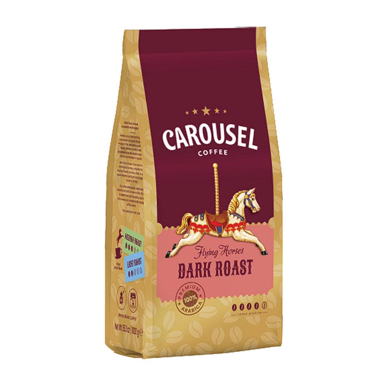 Carousel Flying Horses Dark Roast 1kg Σε Κόκκους