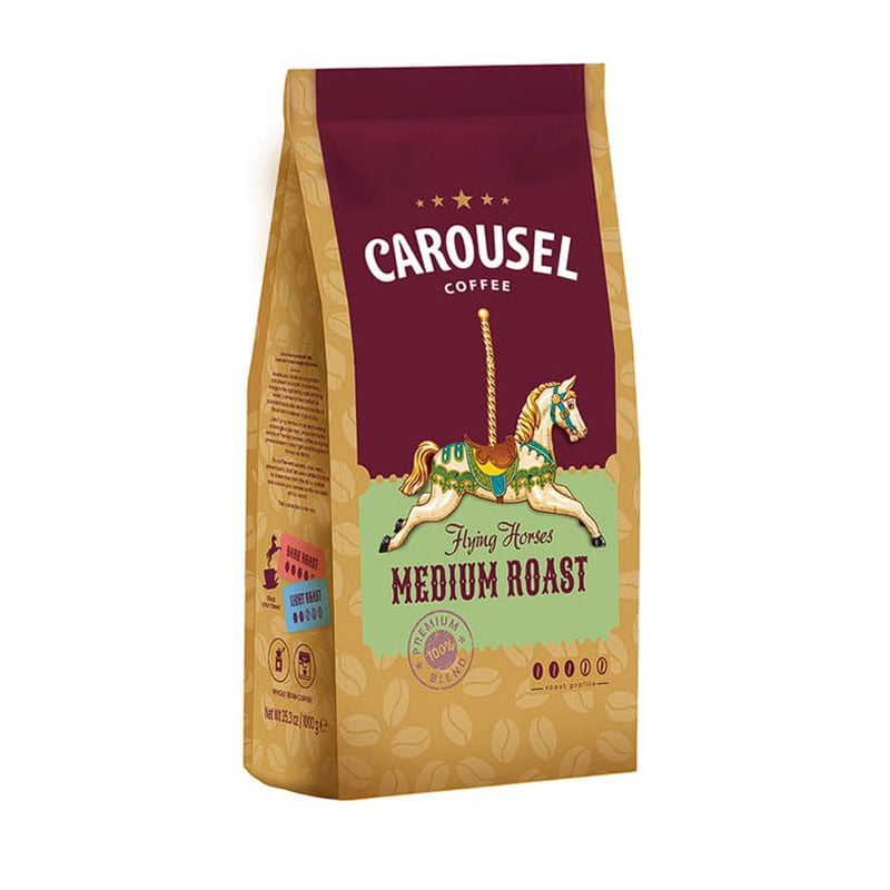 Carousel Flying Horses Medium Roast Σε Κόκκους - 1kg