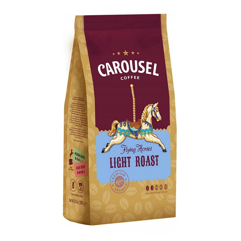 Carousel Flying Horses Light Roast 1kg Σε Κόκκους