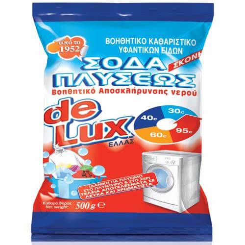 DE LUX Σόδα Πλύσεως Σκόνη 500gr