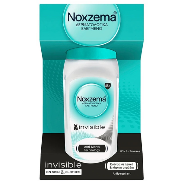 Noxzema Roll-On 50ml Invisible Her (Γυάλινο)