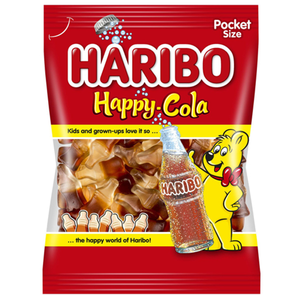Haribo Ζαχαρωτά 100gr - Happy Cola