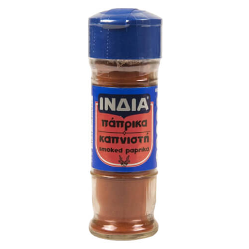 Ινδία Καπνιστή Πάπρικα 35gr (Γυάλινο Βάζο)